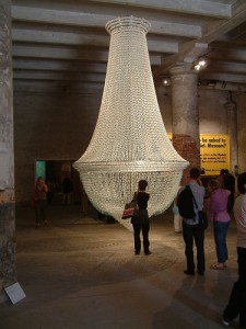 Chandelier tampons, Joanna Vasconcelos