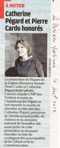 Le Parisien - Yvelines du 10 avril 2012