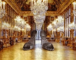 Les Pompes Marilyn de Joana Vasconcelo à Versailles