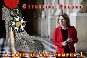 Catherine Pégard à coté de ses pompes !